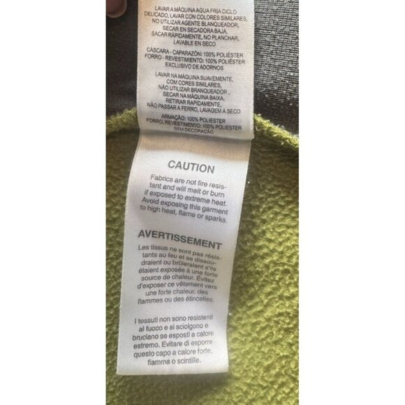 Columbia‎ Jacket Mens Large Olive Green Interchange Fleece Full Zip Sweater Hike - Picture 13 of 14